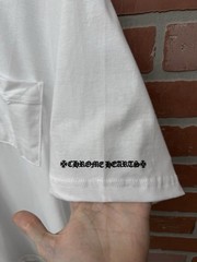 Chrome Hearts Neck Logo T Shirt Size Large 100% Authentic Guaranteed! (NEW)