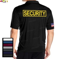 NEW MEN’S PRINTED GRAPHIC DESIGN SECURITY DRIFIT GIFT ATHLETIC SPORTSWEAR POLO