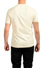 Versace Men’s Medusa Head Embellishment Crewneck Short Sleeve T-Shirt US L IT 52