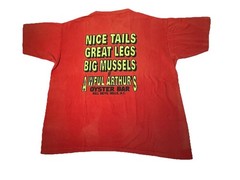 VTG Awful Arthur’s Oyster Bar 100% Cotton T-Shirt Sz Large Kill Devil Hills NC