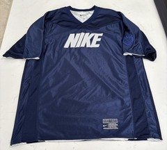 Nike Reversible Jersey T Shirt Black White Vintage XL Rare