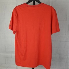 Mens Tommy Hilfiger Medium Cayenne Red New York 1985 Cotton Crewneck T-Shirt