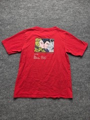 Uniqlo UT Roy Lichtenstein Art T-Shirt Unisex Sz XS Red Short Sleeve Graphic Tee