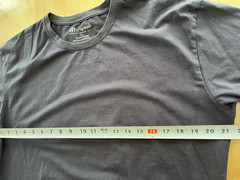 021 Originals Essential DROP-CUT BLACK T-SHIRT – Men’s Sz XL