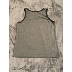 Hype Tank Top Mens Medium Gray Black Ringer Pocket Sleeveless Shirt Streetwear