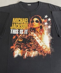 Vintage Michael Jackson This Is It Movie Promo T-shirt 2XL Documentary Musical