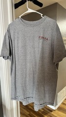Costa Men’s Graphic Logo Short Sleeve T-Shirt XXL Cotton Blend Assorted Colors