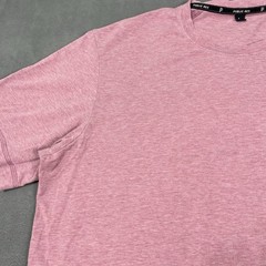 Public Rec Shirt Mens L Pink Short Sleeve Go To Performance Moisture Wicking