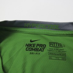 Nike Pro Combat Short Sleeve Shirt Men’s Green New without Tags XXL