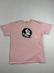 Pink Seminoles heavily distressed tee