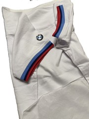 Genuine BMW Motorsport Fan Men’s T-Shirt – White- Size Large 80302207853