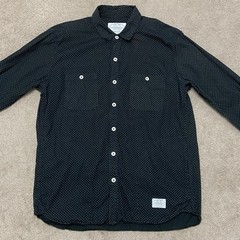 Neighborhood Japan Classic Dot Shirt Men’s Large Workwear Utility Streetwear