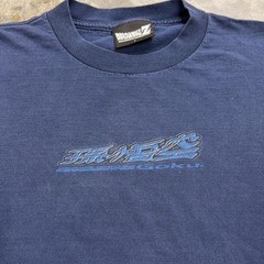 Vintage 1999 Dragon Ball Z Goku Navy Blue T-Shirt Size L Made In USA