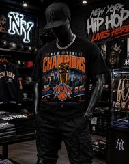 New York Basketball Champions Shirt 2026 Retro Fan Graphic
