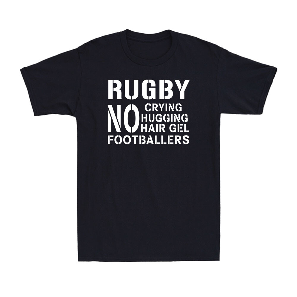 Rugby Sports Game Slogan Funny Saying Rude Joke Gift Men’s Cotton T-Shirt