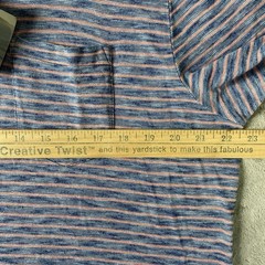 Faherty Indigo Pocket Tee Shirt Mens Size XL Pink Blue Baypoint Striped NWT