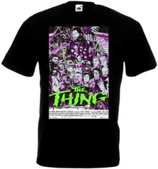 The Thing v83 T-shirt black movie poster horror John Carpenter all sizes S-5XL