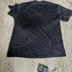 BASS Men’s Black SS Shirt Size M *SOUND ACTIVATED LIGHTS*