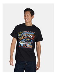 VAN HALEN 84 RACING Men’s Size S (34-36) Graphic T-Shirt Short Sleeve • Black