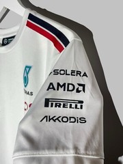 Mercedes AMG Petronas 2023 Mens White Racing T-Shirt