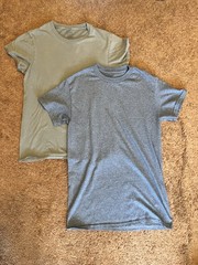 Gildan APT.9 Premier Flex DSG Men’s Size S Crew Shirts Lot of 5