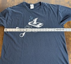Vintage Y2K MUVE Music Streaming Tech T Shirt L Faded Cricket Wireless Promo Tee