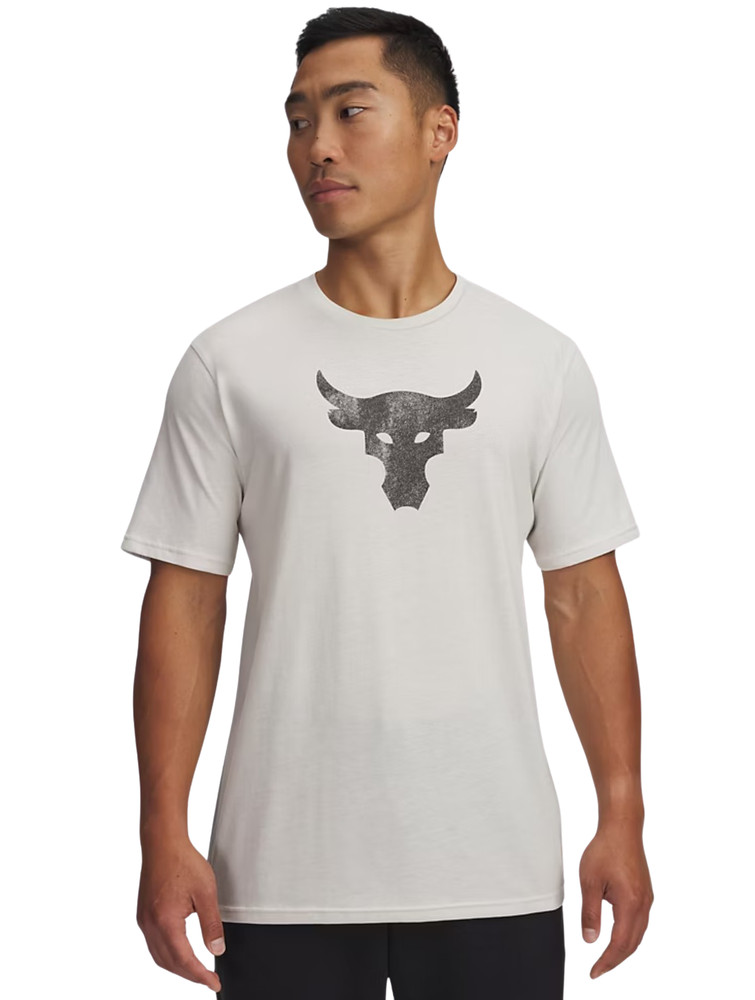 Under Armour Men Project Rock Payoff graphic Brahma Bull t shirt 1383191 110 LG