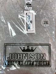 Plain Thermal T-shirts BULK Round Neck [ JOHN SON ] Super Heavy Weight [S ~ 5XL]
