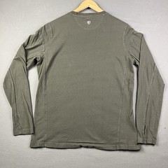 Kuhl Men’s Long Sleeve Shirt Size Small Organic Cotton Dark Green Hiking Outdoor