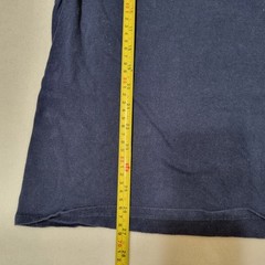 Nike Men’s T-Shirt 100% Cotton Athletic Cut Size XL USED Navy Blue Color