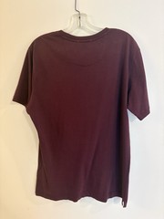 ROBERT GRAHAM Burgandy GRAPHIC TEE WOLF/SKULL SIZE MED MEN’S