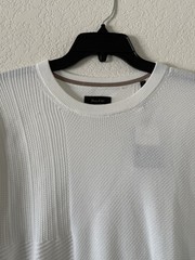 Porter & Ash Luxury Essential Men’s Size M White Modal Blend Casual T-Shirt