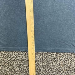 Marine Layer Shirt Men Large Blue Hemp Cotton Blend Pocket Short Sleeve L