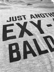 Just Another Sexy Bald Guy | Funny Dad Husband Grandpa X-Large, Sport Grey