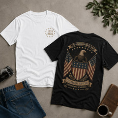 250 Years of Freedom USA Shirt We The People Patriotic Liberty July 4th (S-5XL)