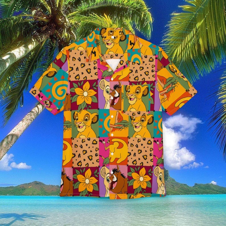 The Lion King Simba And Friends Hakuna Matata Father’s Day Gift Hawaiian Shirt