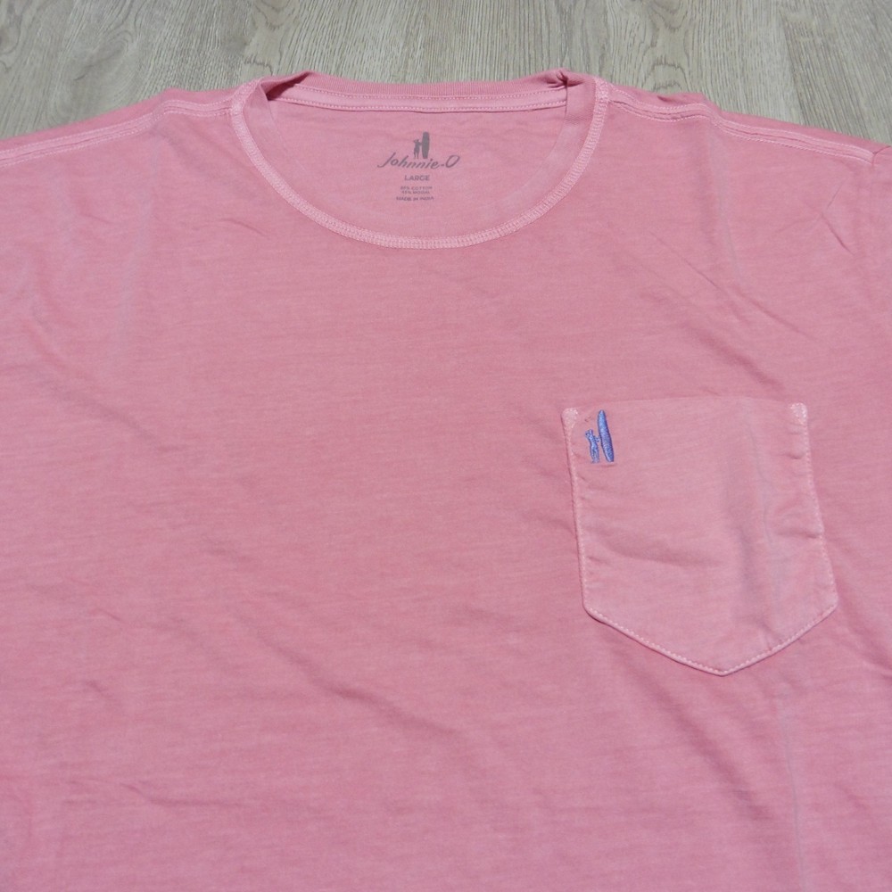 Johnnie-O Men’s Large Dale 2.0 Crewneck T-Shirt Bandana Short Sleeve