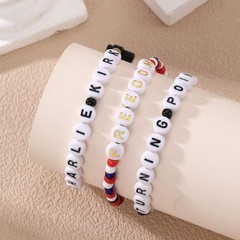 3Pcs Charlie Kirk Bracelets Freedom Turning Point 3 Pcs