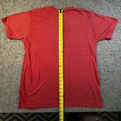 Where’s Waldo Dude I’m Right Here Graphic Tee Red Mens L Funny Shirt -432