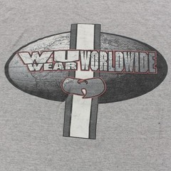 WU WEAR t-shirt XL tag vtg 90s y2k usa made single stitch wu tang clan rap tee