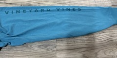 VINEYARD VINES TAKE THE SHOT LS POCKET TEE Size Large MRSP $49.50 NWT