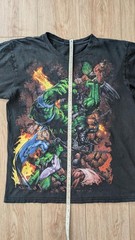 Rare Vintage Marvel Mad Engine World War Hulk T-Shirt Large