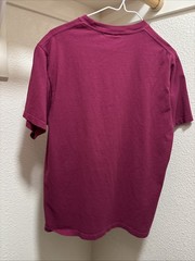 Stüssy Astronaut Graphic Tee Men’s M• Maroon Cayenne Red Streetwear 100% Cotton