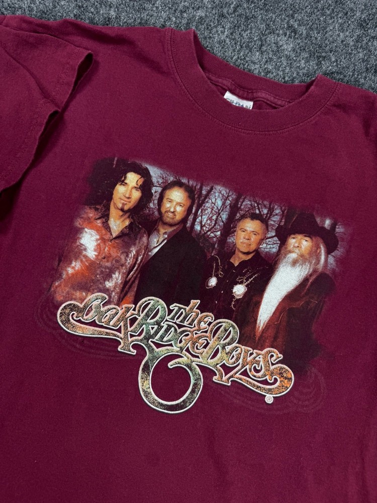 Oak Ridge Boys 21st Number 1’s Tour Band T Shirt XL Country Music