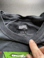 Marvel Size Medium Black T Shirt Short Sleeve Comic Book Graphic Tee Avengers