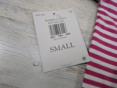 NEW Vintage Old Stock Dockers Shirt Mens Small Pink Striped