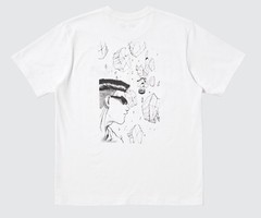 Uniqlo Yu Yu Hakusho UT Shueisha 100th Anniversary white T-shirt Cotton Japan