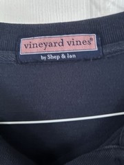 Vinyard Vines Long Sleeve with pocket Navy Blue Whale XXL