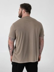 D555 Duke Big Mens Rambo Printed T-Shirt Licensed Product Stone 2XL-8XL (601916)