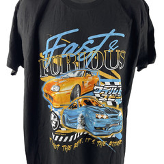 New Mens Fast & Furious Universal Studios Graphic T-Shirt Sz XL NWT Cotton